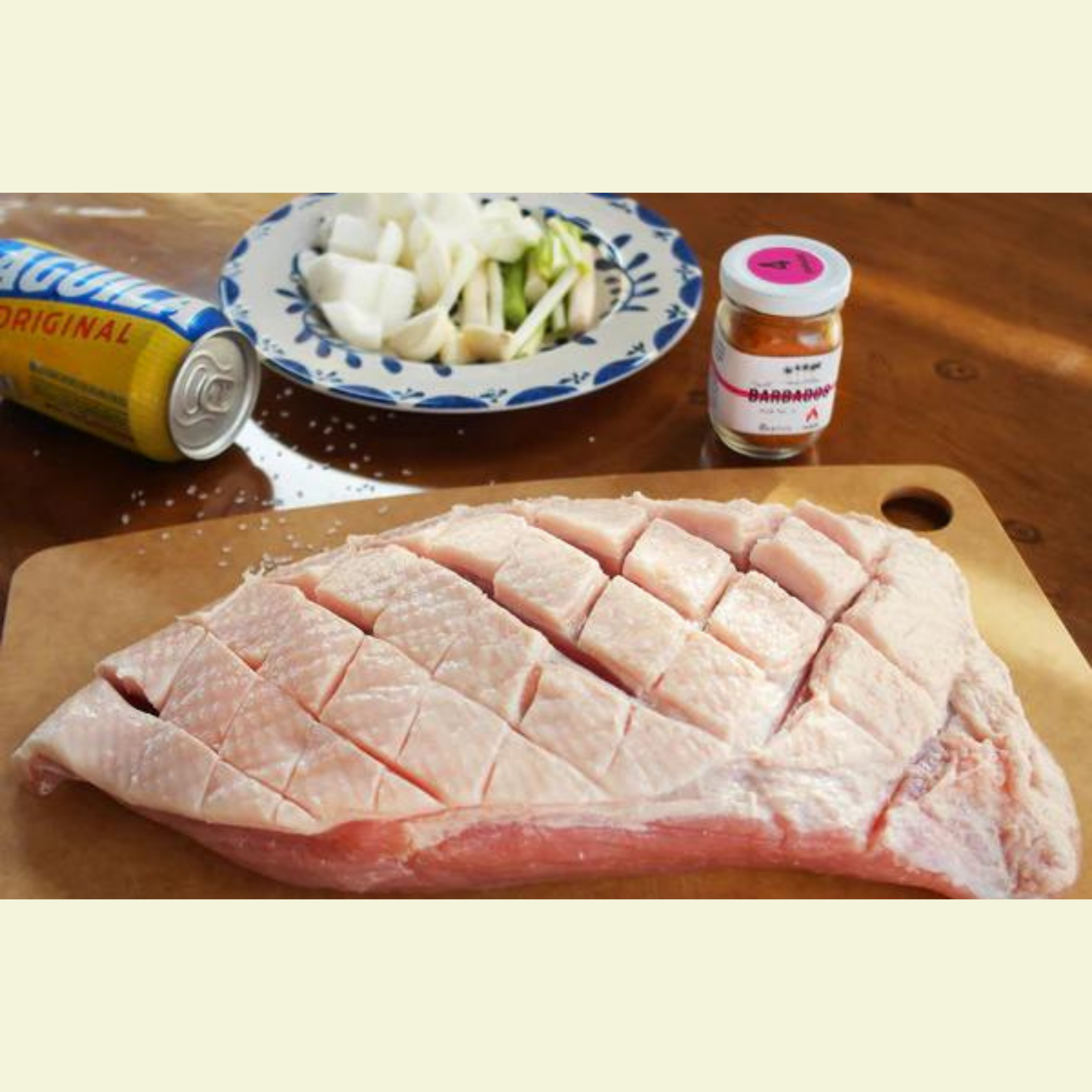 Panceta de cerdo plancha ( 2.300 a 2.500 gr)