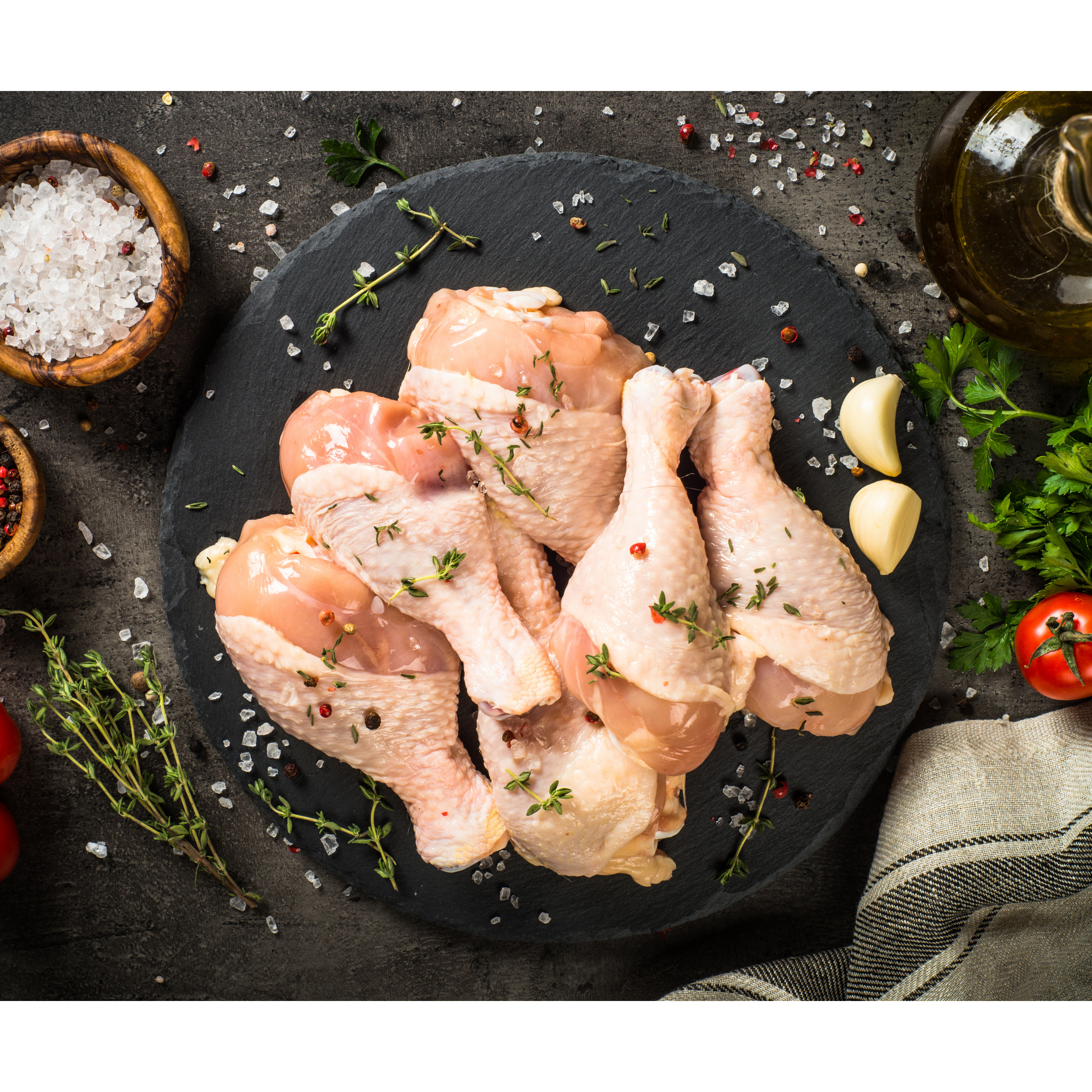 Pierna Con Piel Blanco (650gr - 750gr Aprox)