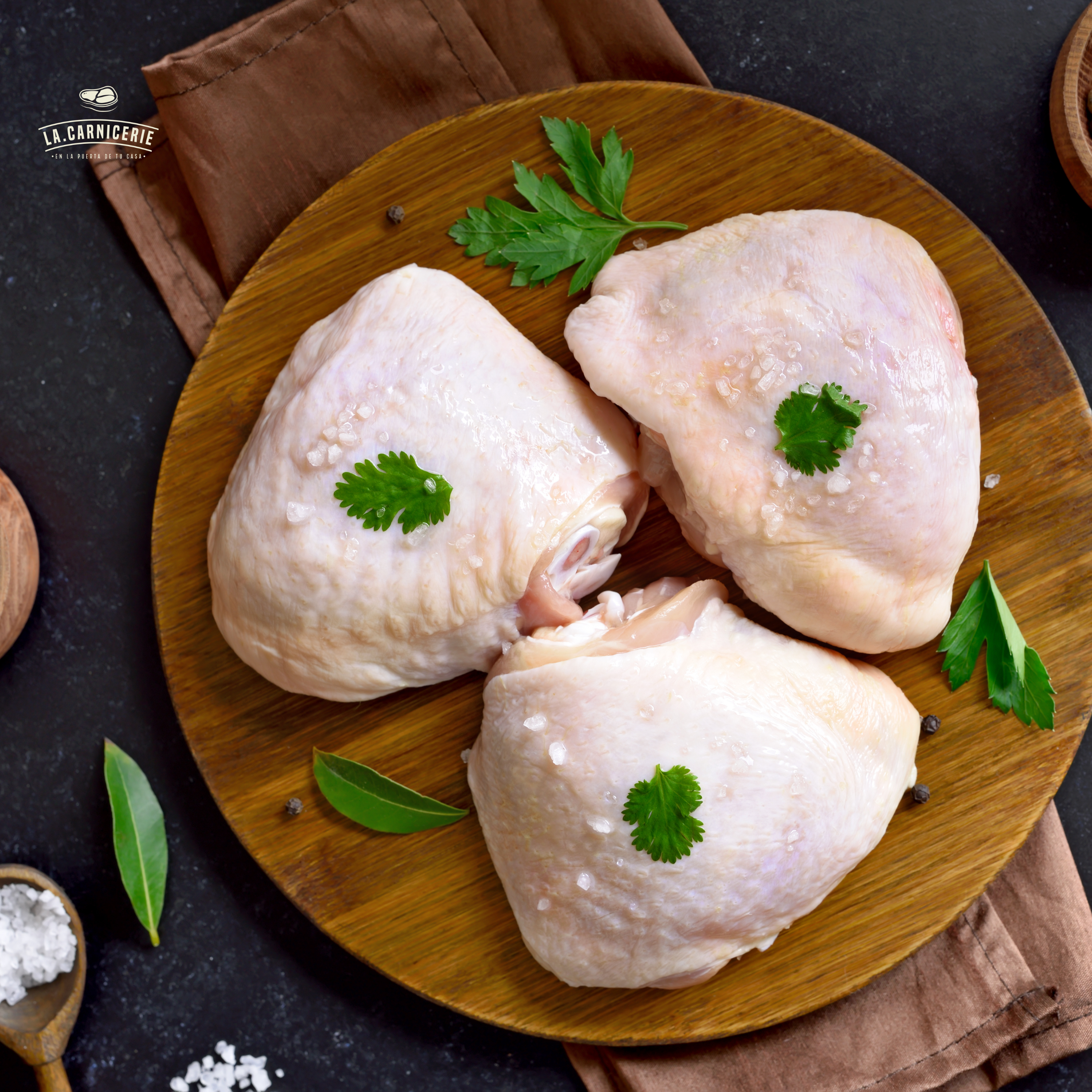 Muslos Con Piel Blanco (650gr - 750gr Aprox)