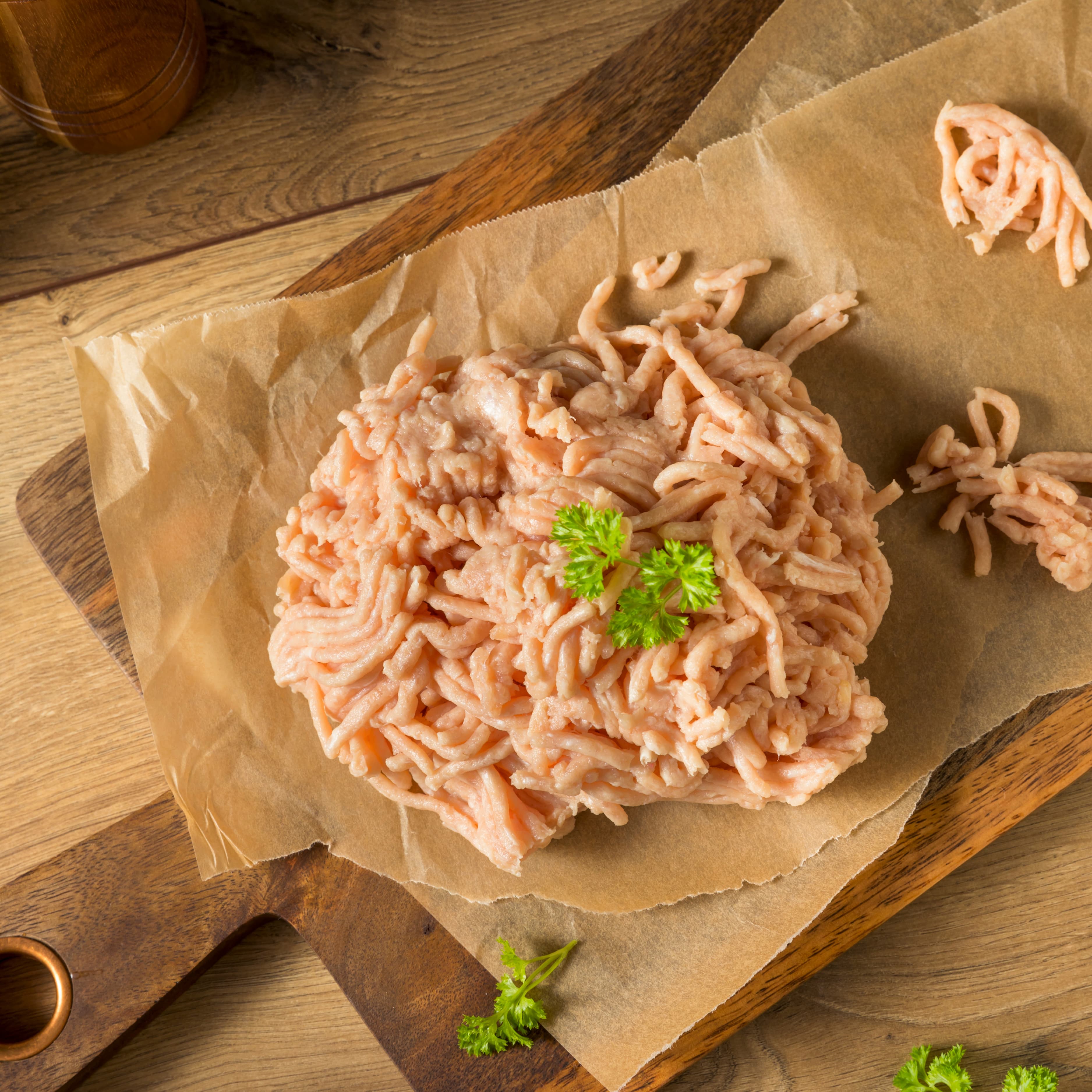 Pechuga de pollo molida paquete x 450-500 gr